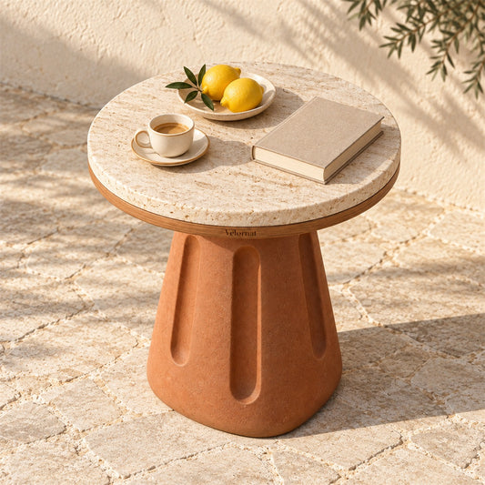 Velornat Alba Round Side Table - main product view