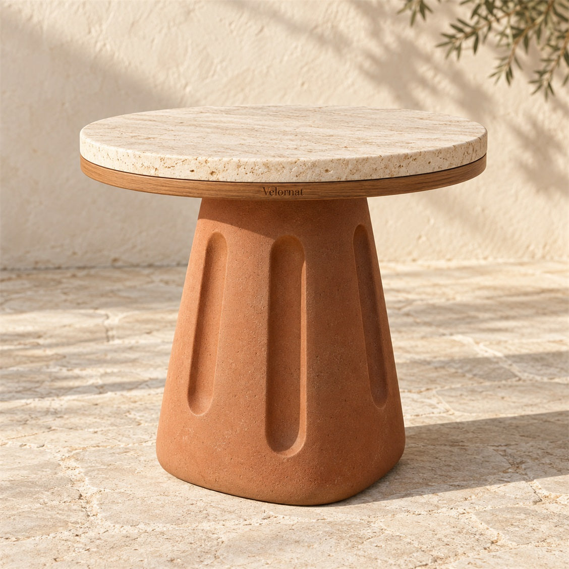 Velornat Alba Round Side Table - secondary product view