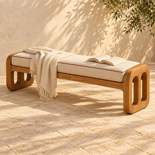 Velornat Arc Outdoor Bench - main product view