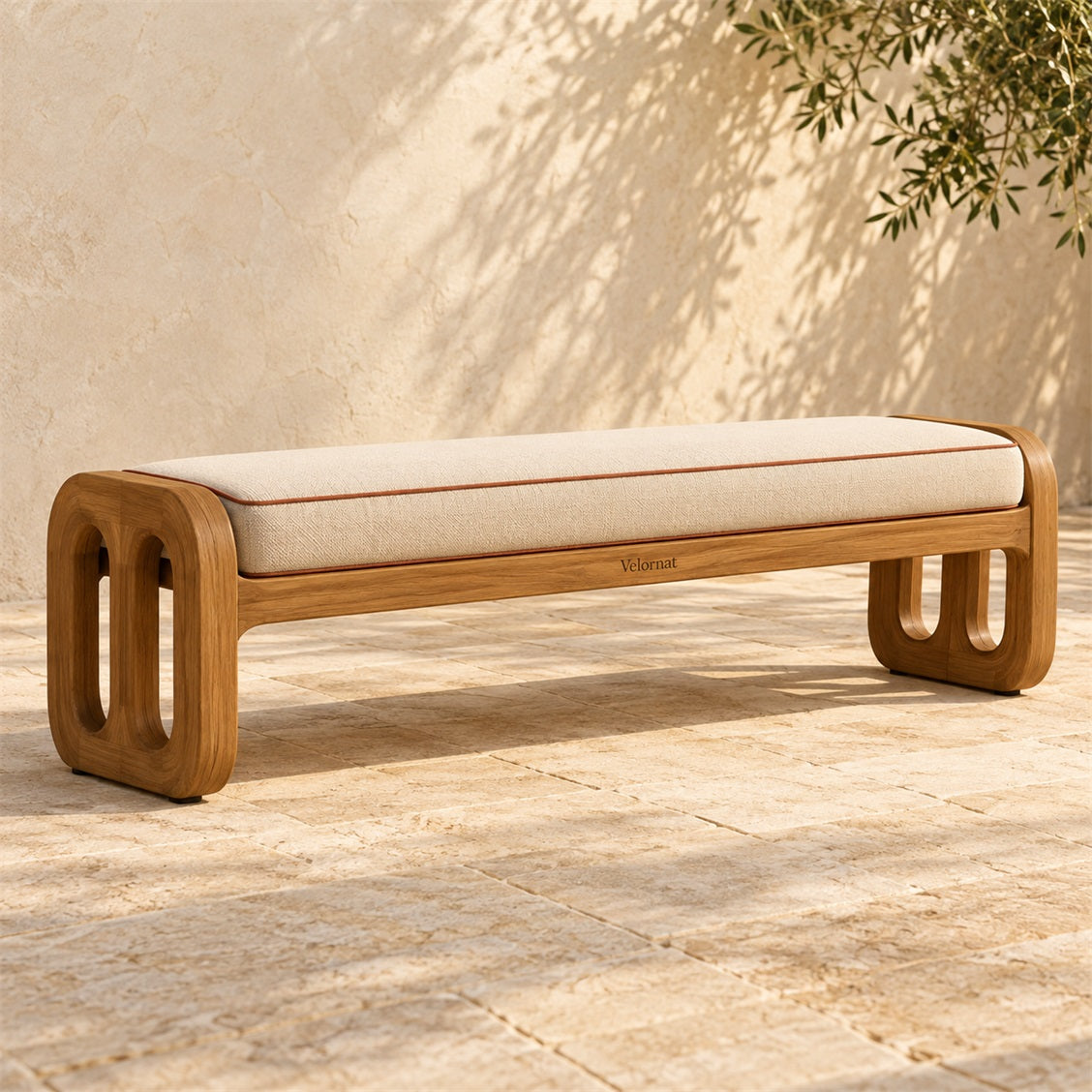 Velornat Arc Outdoor Bench - secondary product view