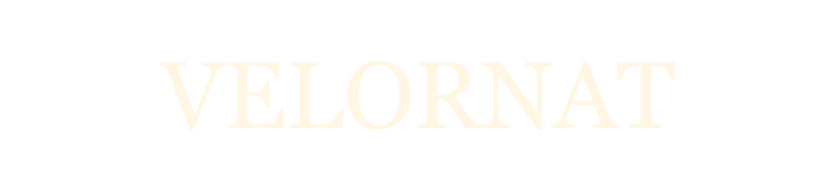 Velornat clean light wordmark